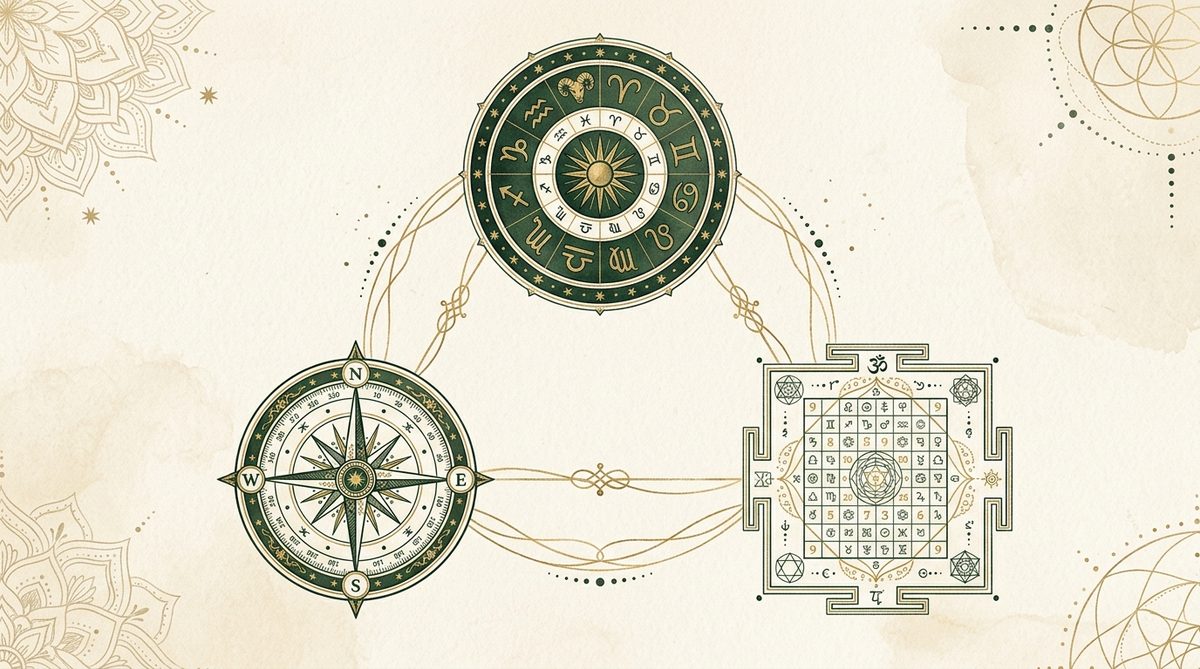Astrology vs Numerology vs Vastu — Which Do You Actually Need?